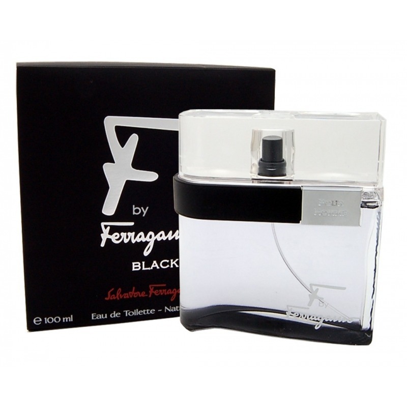 Salvatore Ferragamo F by Ferragamo Black pour homme, миниатюра 1