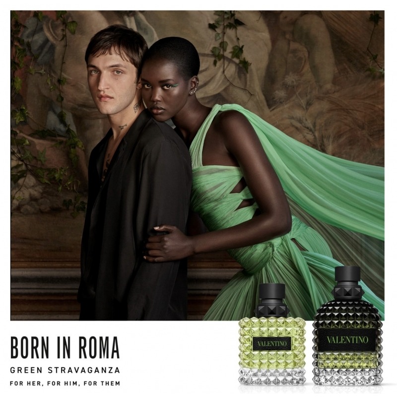 Valentino Donna Born in Roma Green Stravaganza, миниатюра 3