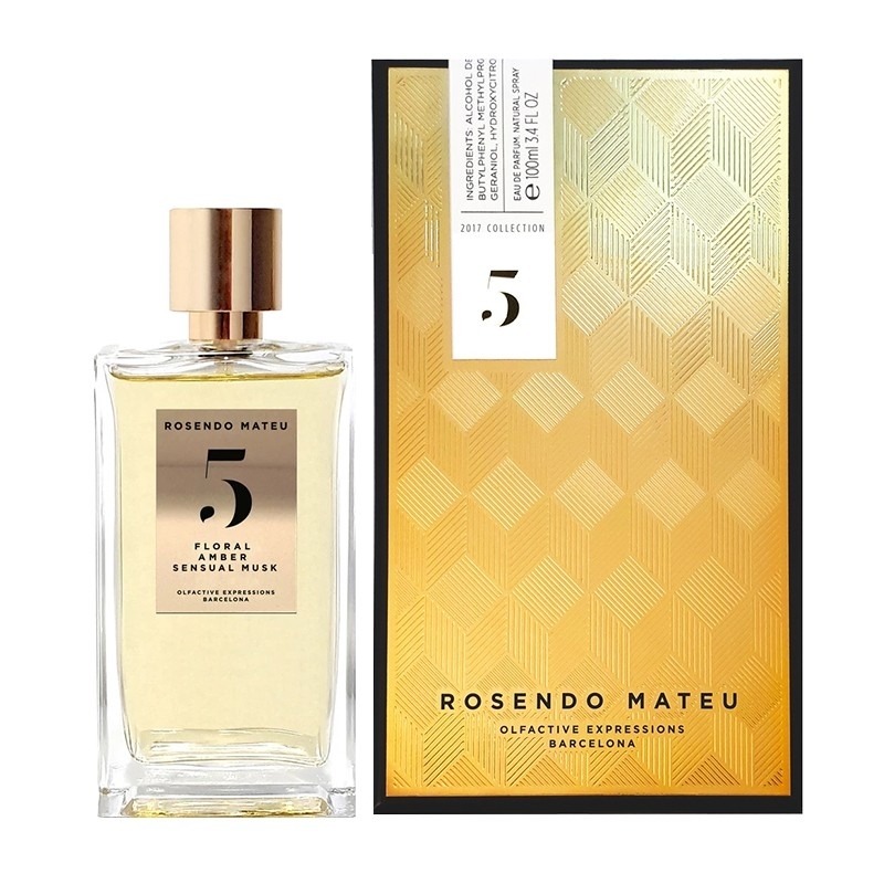 Rosendo Mateu Olfactive Expressions Rosendo Mateu Nº 5 Floral, Amber, Sensual Musk